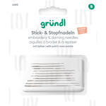 Stick- und Stopfnadeln mit Spitze, 10 Stck