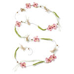 Hobbyfun Deko Bl�tengirlande 1,5 m, Rosenholz