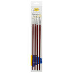 SOLO GOYA Knstlerpinsel Set, Borste flach, 4er-Set