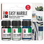 Marabu Easy Marble Set Scandi Glam, 3x 15ml