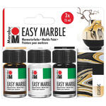 Marabu Easy Marble Set Classic, 3x 15ml