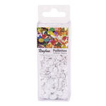 Rayher Pailletten gewlbt, waschbar, 6mm , 4000 Stck, wei