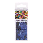 Rayher Pailletten gewlbt, waschbar, 6mm , 4000 Stck, dunkelblau