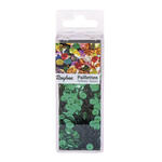 Rayher Pailletten gewlbt, waschbar, 6mm , 4000 Stck, blaugrn