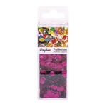 Rayher Pailletten gewlbt, waschbar, 6mm , 4000 Stck, rotlila