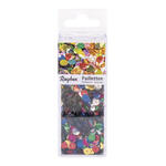 Rayher Pailletten gewlbt, waschbar, 6mm , 4000 Stck, gemischt