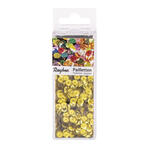 Rayher Pailletten gewlbt, waschbar, 6mm , 4000 Stck, gelbgold