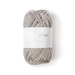 Ricorumi dk Häkelgarn, 100% Baumwolle, 25 g, Perlgrau