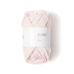 Ricorumi dk Häkelgarn, 100% Baumwolle, 25 g, Pastellrosa