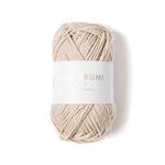 Ricorumi dk Häkelgarn, 100% Baumwolle, 25 g, Kitt