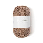 Ricorumi dk Häkelgarn, 100% Baumwolle, 25 g, Hellbraun
