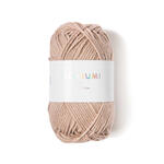 Ricorumi dk Häkelgarn, 100% Baumwolle, 25 g, Beige