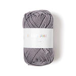 Ricorumi dk Häkelgarn, 100% Baumwolle, 25 g, Mausgrau
