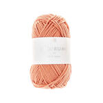 Ricorumi dk Häkelgarn, 100% Baumwolle, 25 g, Papaya