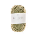 Ricorumi dk Häkelgarn, 100% Baumwolle, 25 g, Khaki