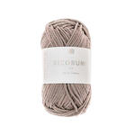 Ricorumi dk Häkelgarn, 100% Baumwolle, 25 g, Grau