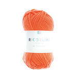 Ricorumi Neon dk Häkelgarn, 100% Polyacryl, 25 g, Orange