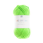 Ricorumi Neon dk Häkelgarn, 100% Polyacryl, 25 g, Grün