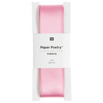 Satinband glnzend, 100% Nylon, Pink, 25 mm x 3 m