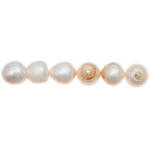 Swasserperlen Itoshii, 9 - 10 mm, 14 Stk, Natur