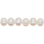 Swasserperlen Itoshii, 11 - 12 mm, 10 Stk, Natur