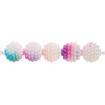 Kunststoff-Perlen, Itoshii, Bundle, 11 mm, 20 Stk, Farbverlauf