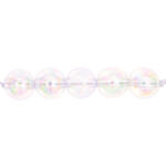 Kunststoff-Perlen, Itoshii, rund, 10 mm, 20 Stk, Irisierend