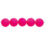 Kunststoff-Perlen, Itoshii, Neon, rund, 8 mm, 40 Stk - Verschiedene Farben