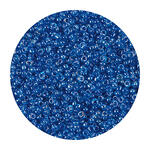 Rocailles-Perlen, 2 mm, 14 g, Trkis Irisierend