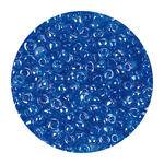 Rocailles-Perlen, 4 mm, 14 g, Trkis Irisierend