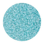 Rocailles-Perlen, 2 mm, 14 g, Hellmint Transparent