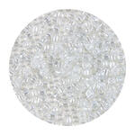 Rocailles-Perlen, 3,1 mm, 14 g, Transparent