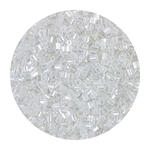 Rocailles-Perlen 2Cut, 2 mm, 14 g, Transparent