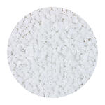 Rocailles-Perlen 2Cut, 2 mm, 14 g, Wei Opak