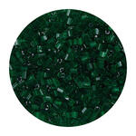 Rocailles-Perlen 2Cut, 2 mm, 14 g, Grn Transparent