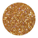 Rocailles-Perlen 2Cut, 2 mm, 14 g, Gold