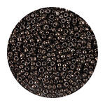 Rocailles-Perlen, 2 mm, 14 g, Kupfer Metallic