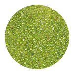 Rocailles-Perlen, 2 mm, 14 g, Pistazie Glnzend