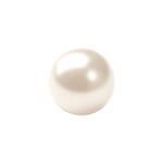 Renaissance Glasperle, rund, 4 mm, 100 Stck - Verschiedene Farben