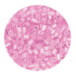 Rocailles-Perlen 2Cut, 2 mm, 14 g, Hellrosa