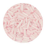 Rocailles-Perlen Stbchen, 6,75 mm, 14 g, Rosa