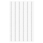Paper Poetry Strass Sticker, 2 mm, 186 Stck, Crystal