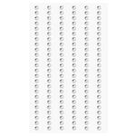 Paper Poetry Strass Sticker, 3 mm, 144 Stck, Crystal