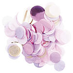 Konfetti rund mit Hot Foil, Rosa Mix, 20 g