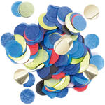 Konfetti rund mit Hot Foil, Multicolor, 20 g
