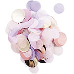 Konfetti rund mit Hot Foil, Pastell Mix, 20 g