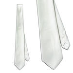 Krawatte, klassisch, 9,5x140 cm, wei Pong 10