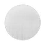 Fensterbild, wei�, Pong� 08, 25 cm Rund