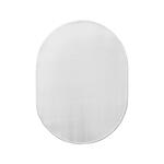 Fensterbild, wei�, Pong� 08, 15x20 cm Oval