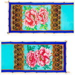 Gutta-Schal 180x45, Pong� 08, Motiv Peony